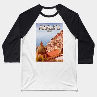 Italy Amalfi Retro Vintage Travel Souvenir Baseball T-Shirt